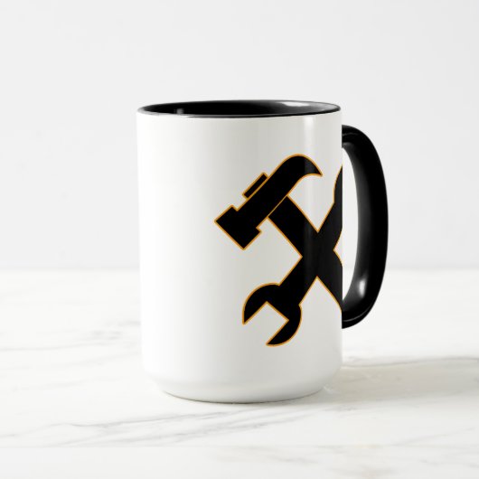 Hammer en Spanner Mok (Voorkant rechts)