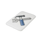 Hammer en WFrench Badmat (Gekanteld)