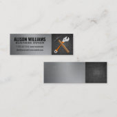 Hammer en WFrench | Bouw Mini Visitekaartje (Voorkant / Achterkant)