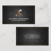 Hammer en WFrench | Bouw Visitekaartje (Voorkant / Achterkant)