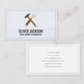 Hammer en WFrench | Bouw Visitekaartje (Voorkant / Achterkant)