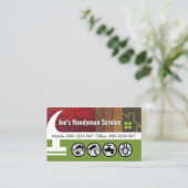 Hammer Home Houten Lagen Builder Visitekaartje (Staand voorkant)