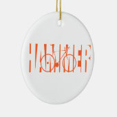 Hammer Keramisch Ornament (Rechts)