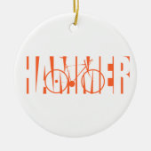 Hammer Keramisch Ornament (Voorkant)