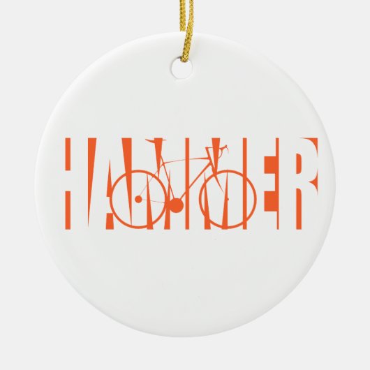 Hammer Keramisch Ornament (Voorkant)