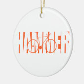 Hammer Keramisch Ornament (Links)