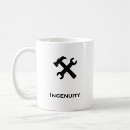 Hammer Moersleutel Ingenuity zwart Koffiemok