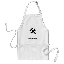 Hammer Moersleutel Ingenuity zwart Standaard Schort