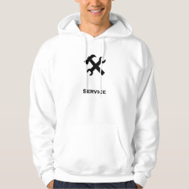 Hammer Moersleutel Service zwart Hoodie