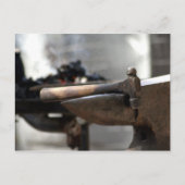 Hammer On Anvil Briefkaart (Voorkant)