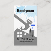 Hammer Roof Building Reparaties Visitekaartje (Voorkant)