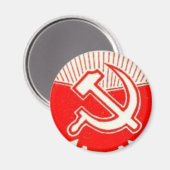 Hammer, Sickle en Red Flags Magneet (Voorkant / Achterkant)