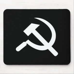 Hammer & Sickle Pictogram Mousepad Muismat