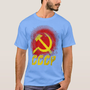Hammer Sickle Sovjet-Unie CCCP communisme T-shirt