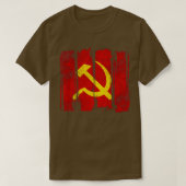 Hammer Sickle Sovjetcommunisme2 T-shirt (Design voorkant)