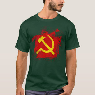 Hammer Sikkel Sovjet-Unie Communisme 2 T-shirt
