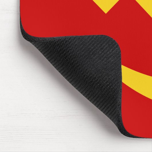 Hammer & sikkelmousepad muismat (Hoek)