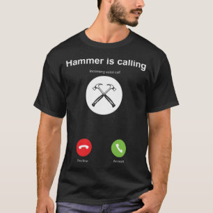 Hammer smartphone is een vrachtwagenjongen shirt 8
