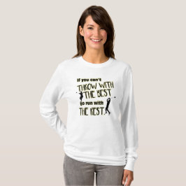 Hammer Throw met de beste lange hoes voor vrouwen T-shirt