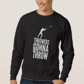Hammer Throwing Throw Thrower Track Field Athletic Trui (Voorkant)