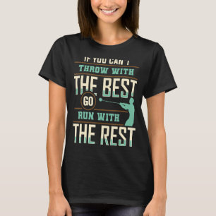 Hammer Throwing Thrower Track Field Athletic T-shirt