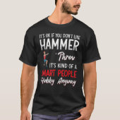 Hammer Throwing Track And Field Ball Thrower Train T-shirt (Voorkant)