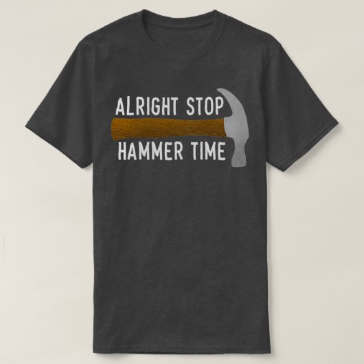 HAMMER TIME Hammer Design T-shirt (Design voorkant)