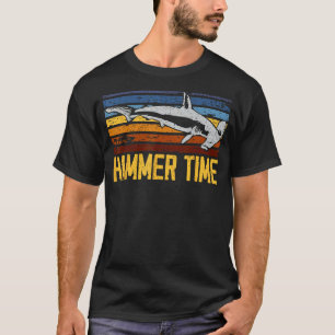 Hammer Time Hammerhead Shark Marine Biology Animal T-shirt