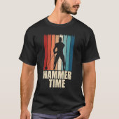 Hammer Time Throwing Throw Thrower Track Field App T-shirt (Voorkant)