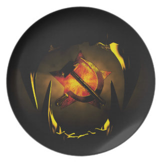 Hammer und Sichel Melamine+bord