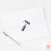 Hammer Vierkante Sticker (Envelop)