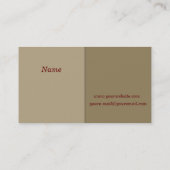 Hammer Visitekaartje (Achterkant)