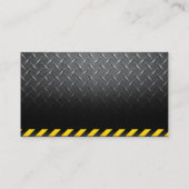 Hammer WFrench Logo | Bouw | Staal Visitekaartje (Achterkant)