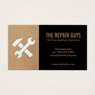 Hammer WFrench Reparatie van het vliegtuig Visitekaartje