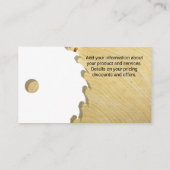 Hammer WFrench Saw | Hout | Bouw Visitekaartje (Achterkant)