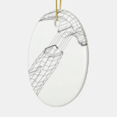 hammer wireframe keramisch ornament (Links)