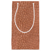 Hammered koperen vormgeving klein cadeauzakje (Voorkant)