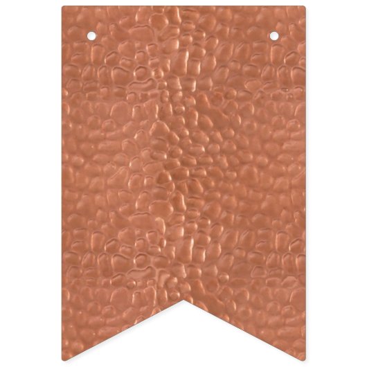 Hammered koperen vormgeving vlaggetjes (Eerste vlag)