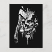 Hammered Skull Briefkaart (Voorkant)