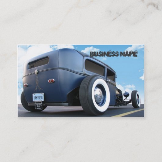 Hammered Visitekaartje (Voorkant)