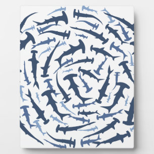 hammerhai hammerhead shark scuba duiken fotoplaat