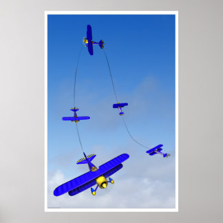 Hammerhead Aerobatic maneuver Poster