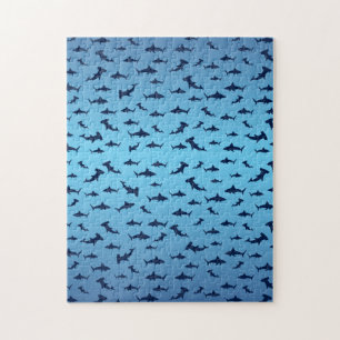 Hammerhead en haaien legpuzzel