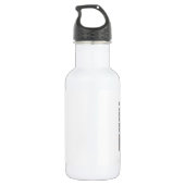 Hammerhead Haven: Een ontsnapping aan het strand g Waterfles (Achterkant)