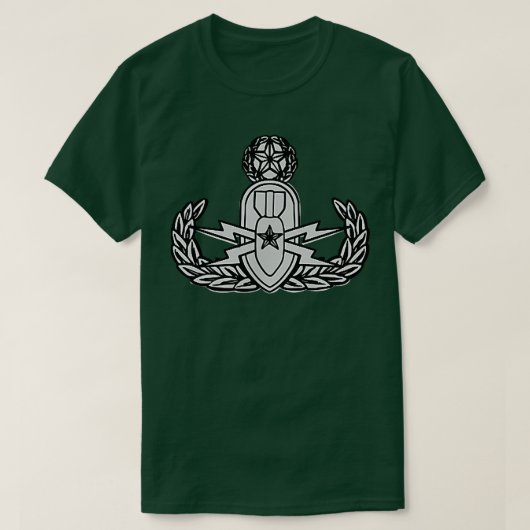 Hammerhead mannen marine EOD Frogman, Red, Small U T-shirt (Design voorkant)