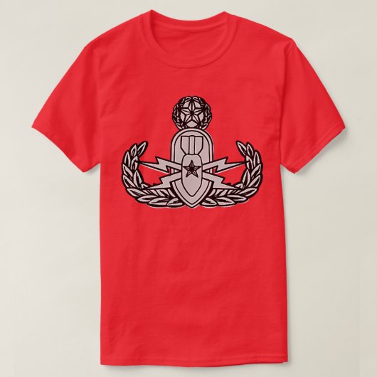Hammerhead mannen marine EOD Frogman, Red, Small U T-shirt (Design voorkant)