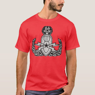 Hammerhead mannen marine EOD Frogman, Red, Small U T-shirt