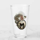 Hammerhead Salamander Monogram Glas (Voorkant)