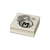 Hammerhead Salamander Monogram Rubberstempel (Stempel)