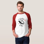 Hammerhead Shark Attack Bloed Splatter T-shirt (Voorkant volledig)